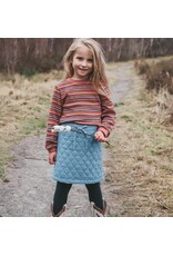 Your Wishes Quilted rok - denim