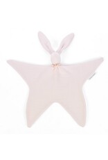 Théophile & Patachou Théophile et Patachou - Knuffeldoekje - gewafeld rose