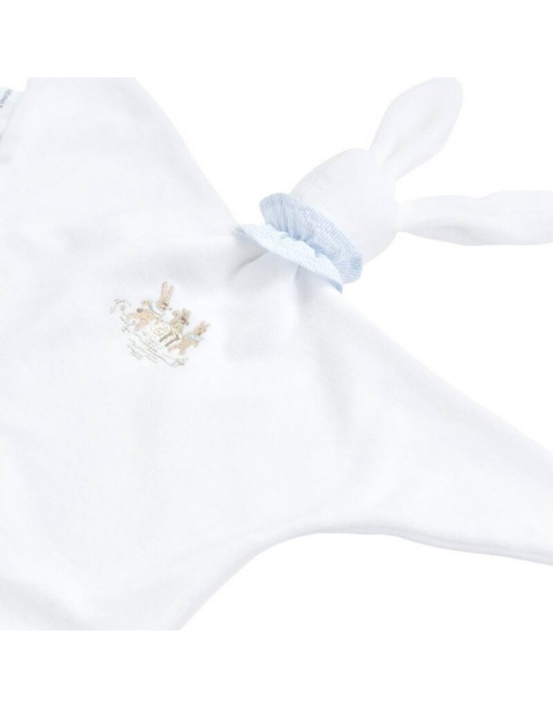 Théophile & Patachou Théophile et Patachou - Doudou fluweel geborduurd  blue garden party