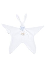 Théophile & Patachou Théophile et Patachou - Doudou fluweel geborduurd  blue garden party