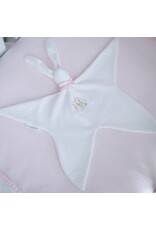 Théophile & Patachou Théophile et Patachou - Doudou fluweel geborduurd  pink garden party