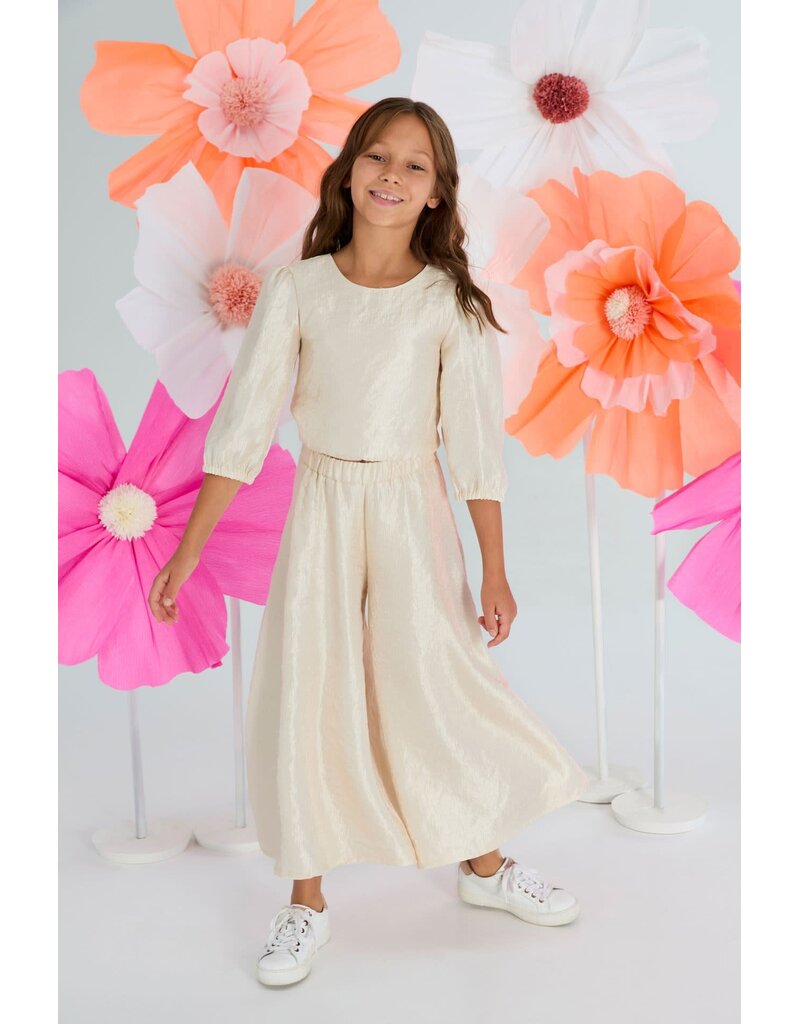 Blue Bay Blue Bay - Broek Thelma (goud)