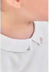 Tartine & Chocolat Tartine et chocolat- body-kraagje dino's-wit