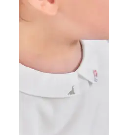 Tartine & Chocolat Tartine et chocolat- body-kraagje dino's-wit