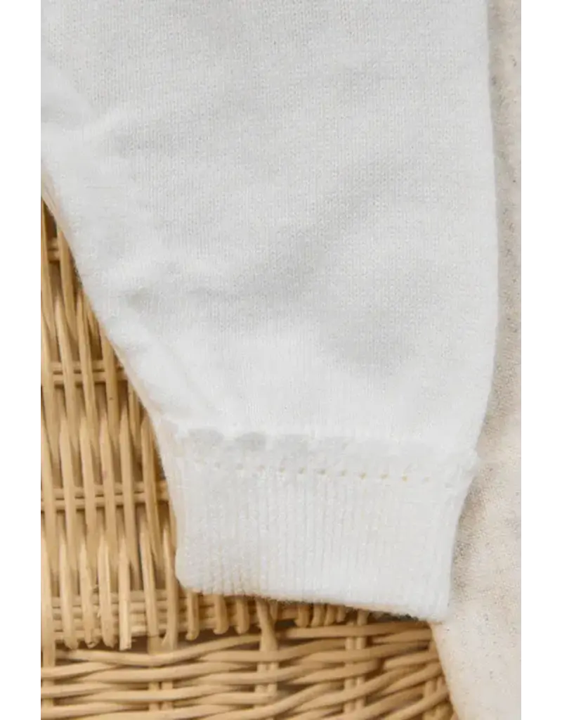 Tartine & Chocolat Tartine et chocolat- Gebreid kruippakje- offwhite