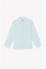 Tartine & Chocolat Tartine et Chocolat-hemdje met paterskraag-zachtgroen gestreept