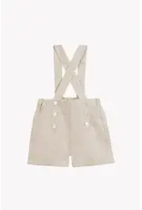 Tartine & Chocolat Tartine et Chocolat-Linnen salopet-kort- knoopjes