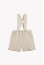 Tartine & Chocolat Tartine et Chocolat-Linnen salopet-kort- knoopjes