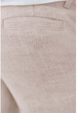 Tartine & Chocolat Tartine et Chocolat-Linnen broek- ceremonie-zandkleur