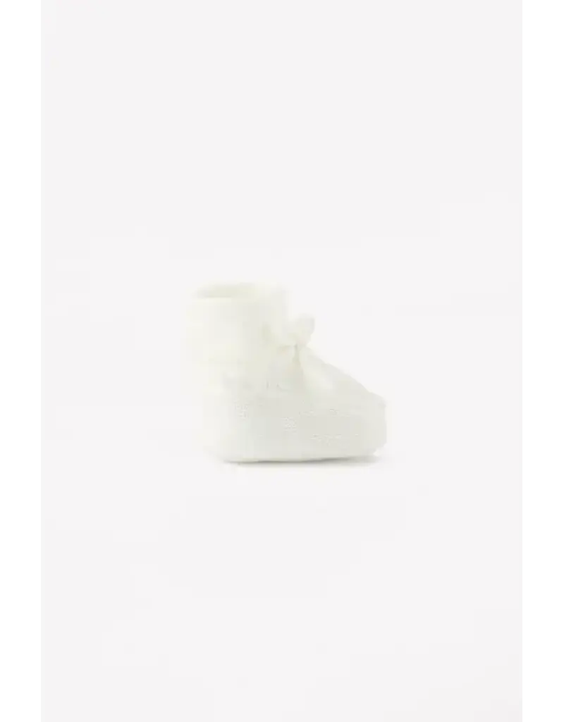 Tartine & Chocolat Tartine et Chocolat-newborn sokjes-wit met strik