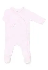 Poetree Kids Poetree - Kruippakje Teddy newborn babypakje rib -soft pink
