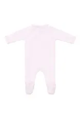 Poetree Kids Poetree - Kruippakje Teddy newborn babypakje rib -soft pink