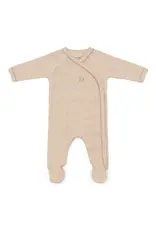 Poetree Kids Poetree - Kruippakje Teddy newborn babypakje rib -Camel