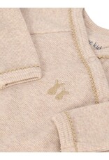 Poetree Kids Poetree - Kruippakje Teddy newborn babypakje rib -Camel