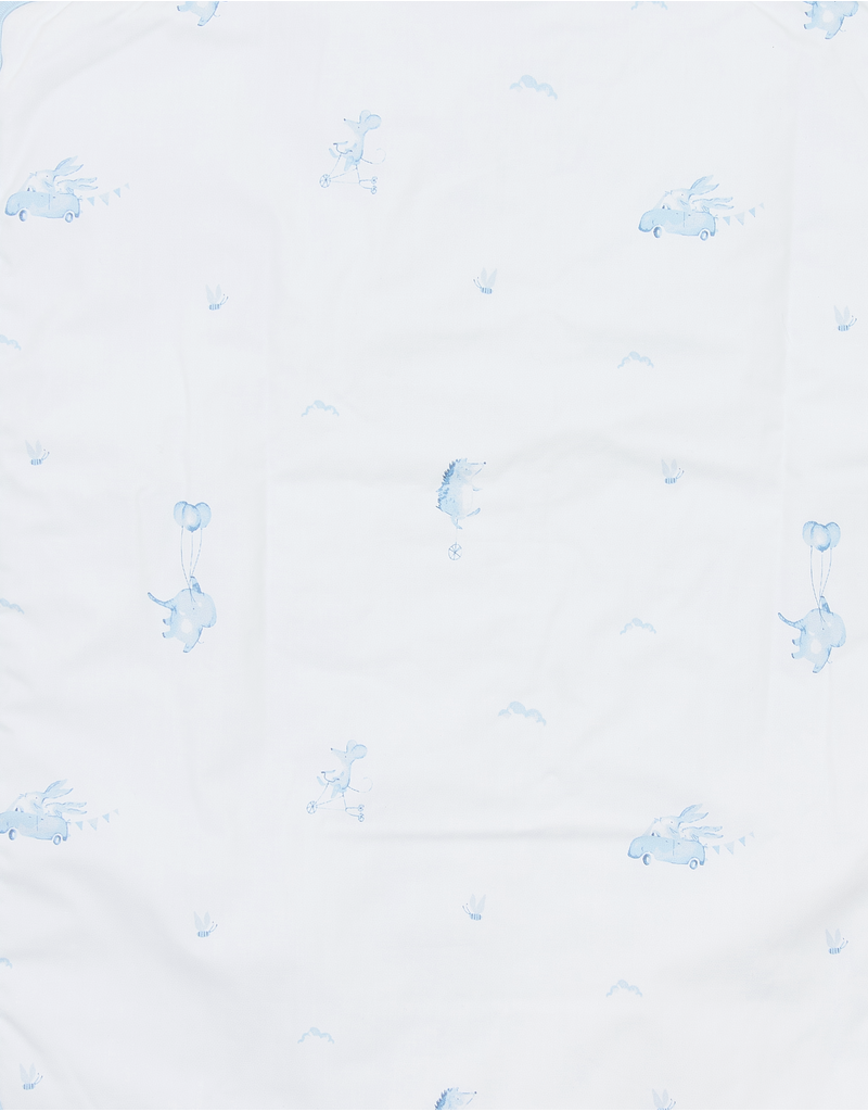 Poetree Kids Poetree - Slaapzak 90 cm met afritsbare mouwen Blue dreams
