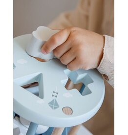 Label Label Label Label -  Sorteerwiel - blauw