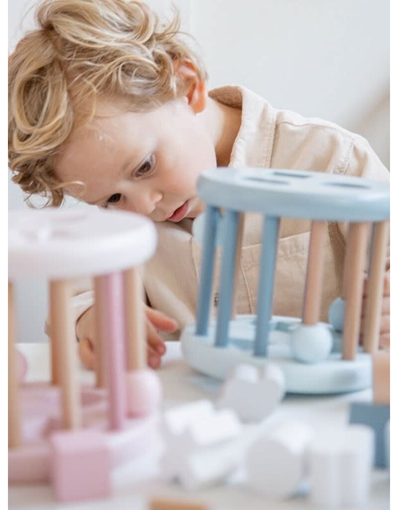 Label Label Label Label -  Sorteerwiel - blauw