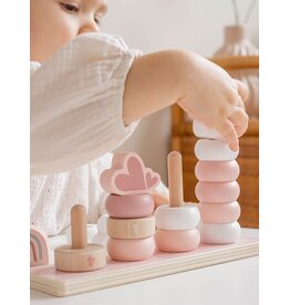 Label Label Label Label -  Stapeltoren (18-delig) - Pink