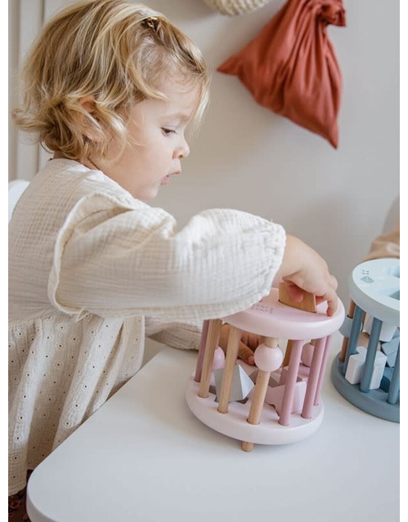 Label Label Label Label -  Sorteerwiel - roze