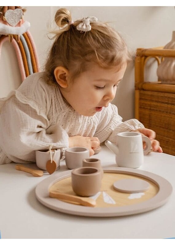 Label Label Label Label -  Thee set - nougat