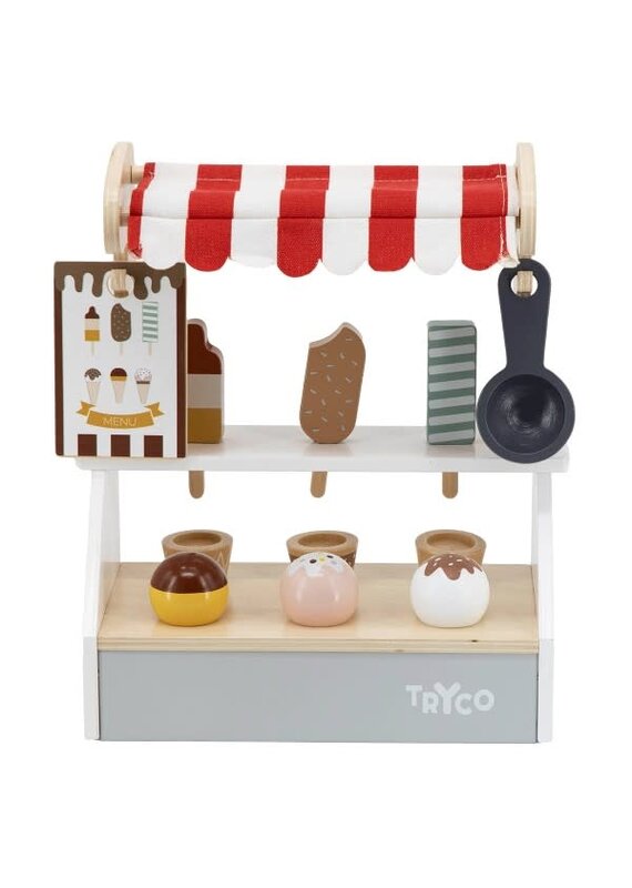 Tryco Tryco -  Houten ijskraam