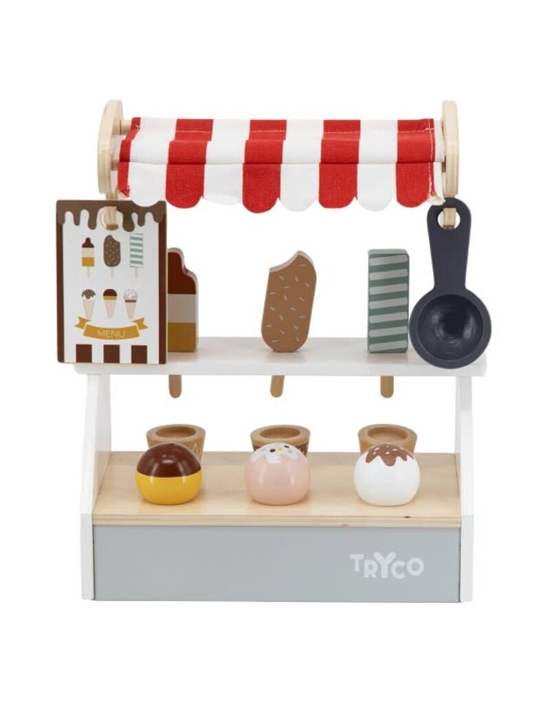 Tryco Tryco -  Houten ijskraam