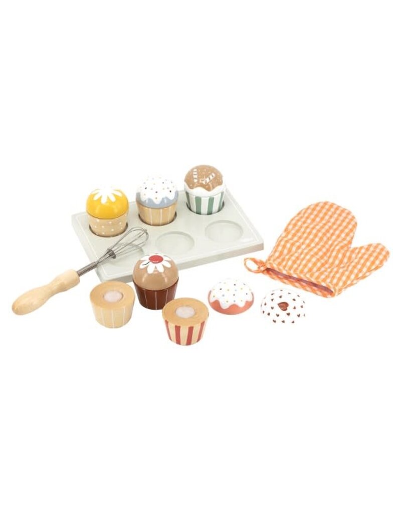 Tryco Tryco -  Houten cupecake set
