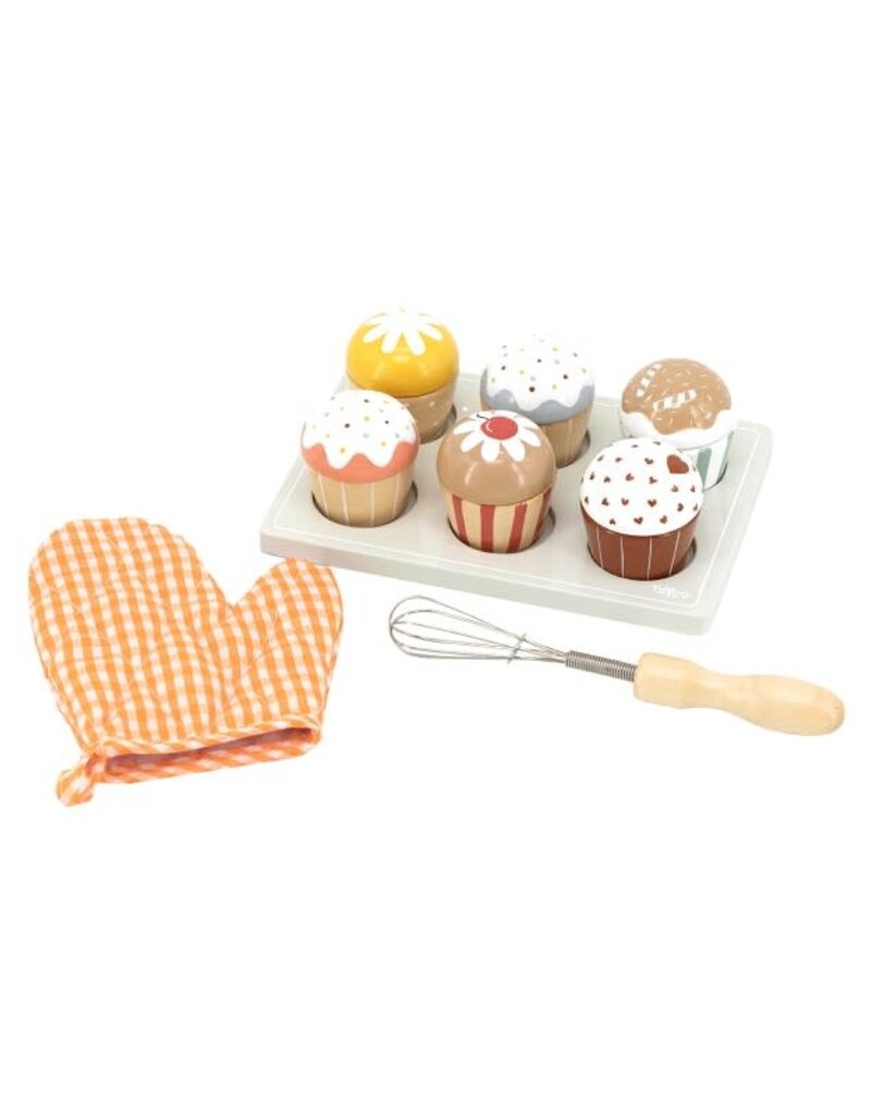 Tryco Tryco -  Houten cupecake set