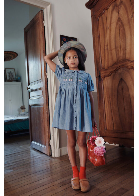 Emile & Ida Emile & Ida - Jeans jurk - Kersen