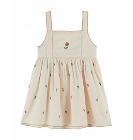 Emile & Ida Emile & Ida - Jurk - Sunflower ecru