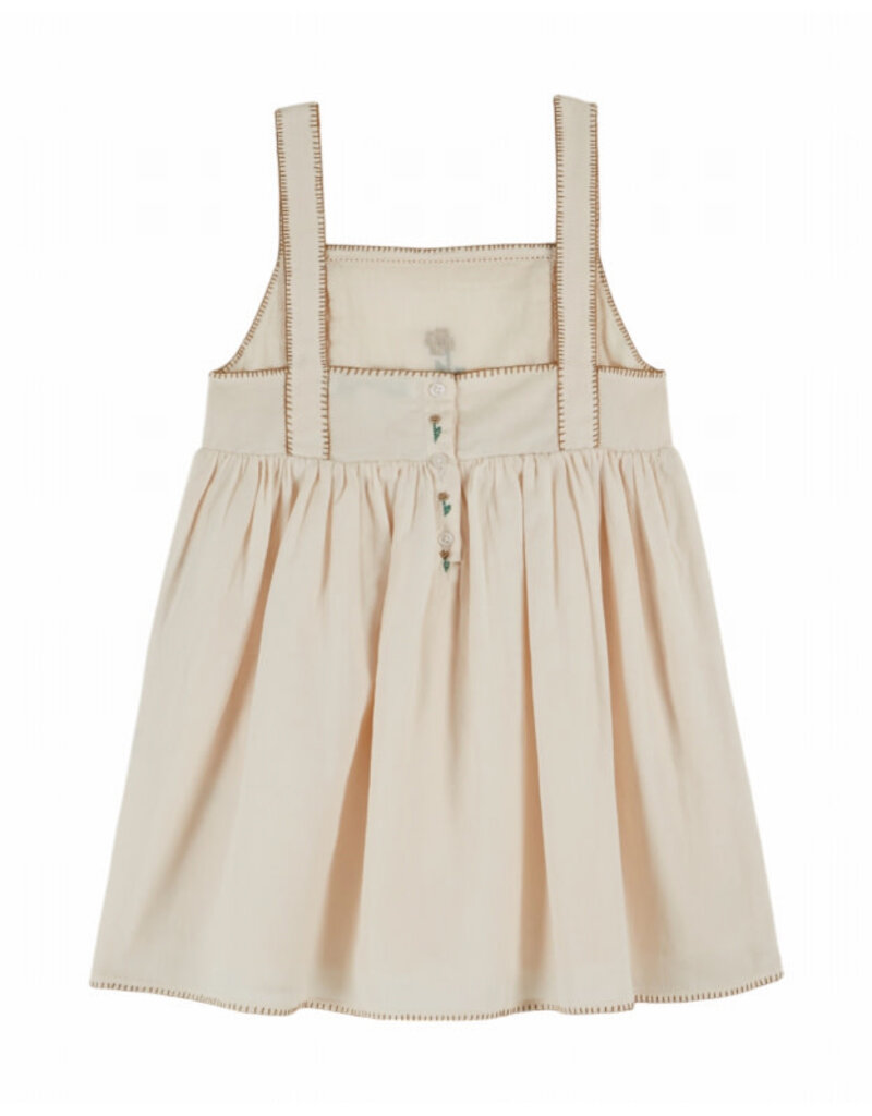 Emile & Ida Emile & Ida - Jurk - Sunflower ecru