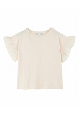 Emile & Ida Emile & Ida - T-shirt Vlindermouwen - Ecru