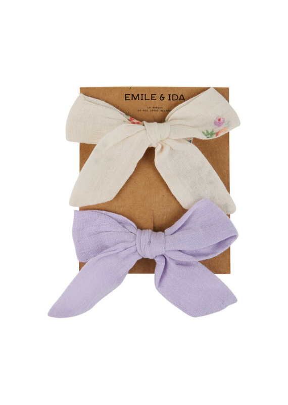 Emile & Ida Emile & Ida - Haaraccessoire strikken - Althea/lila