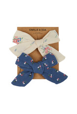 Emile & Ida Emile & Ida - Haaraccessoire strikken -  Lizeron/jeans