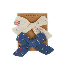 Emile & Ida Emile & Ida - Haaraccessoire strikken -  Lizeron/jeans