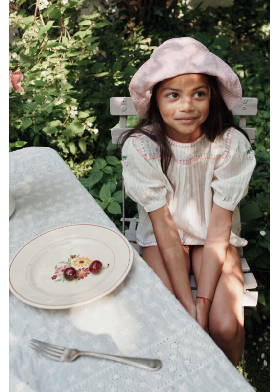 Emile & Ida Emile & Ida - Blouse embroidery - ecru