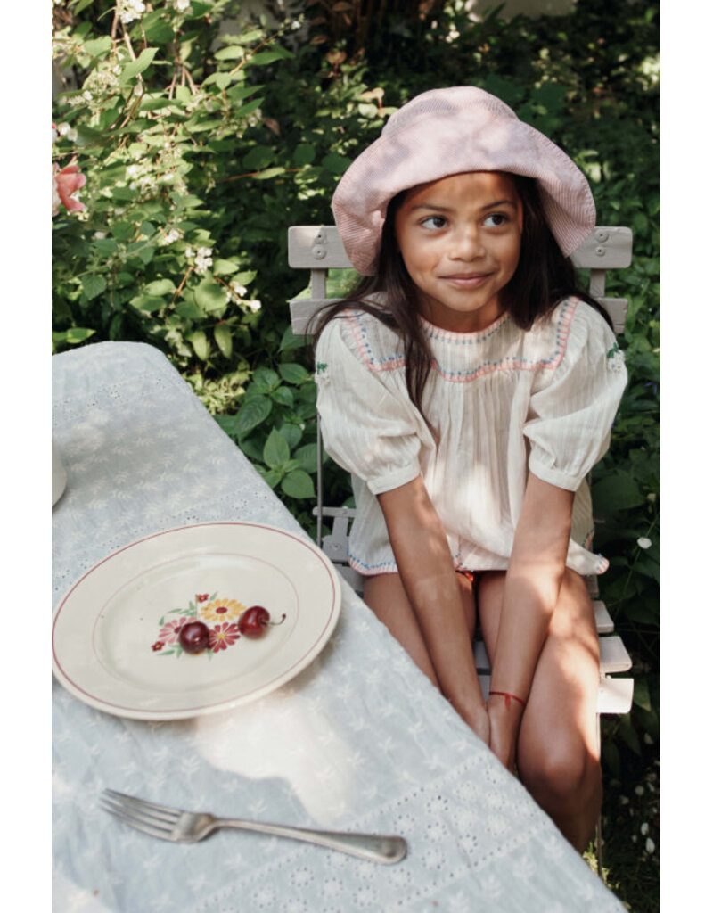 Emile & Ida Emile & Ida - Blouse embroidery - ecru