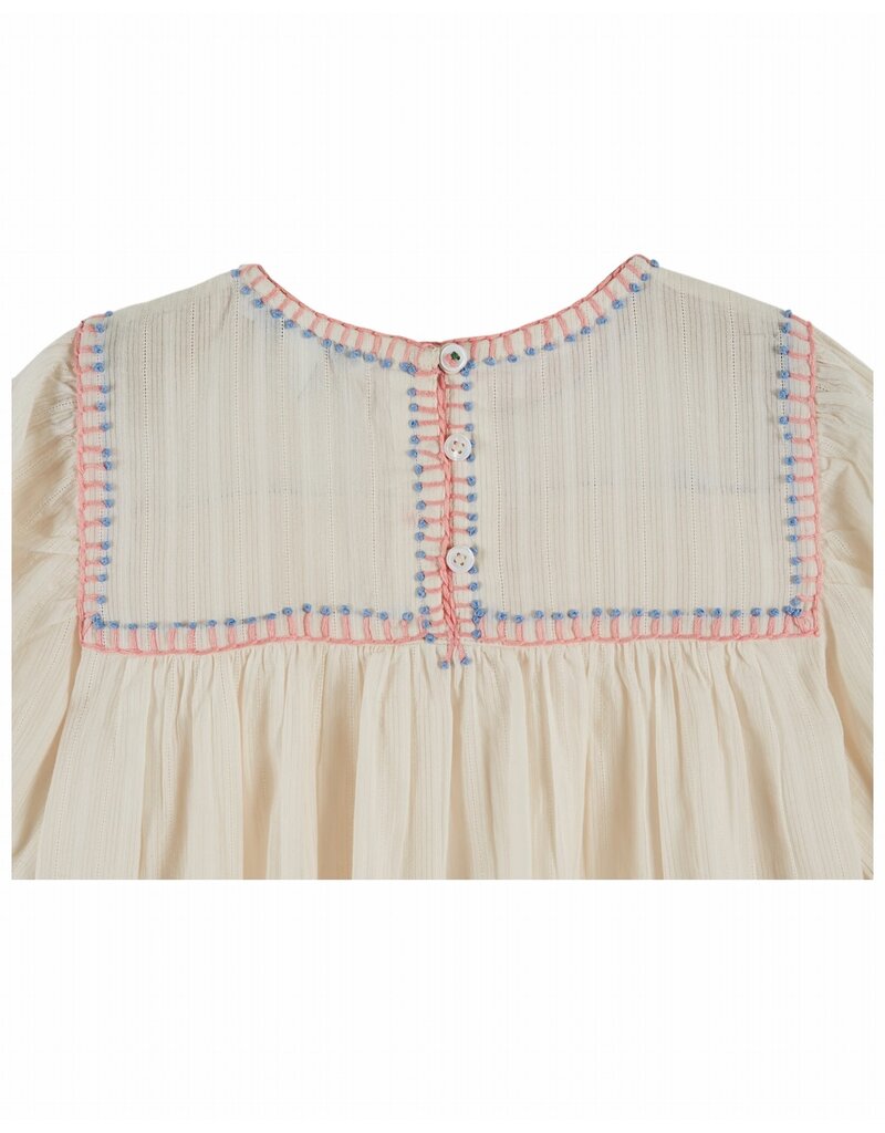 Emile & Ida Emile & Ida - Blouse embroidery - ecru
