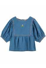 Emile & Ida Emile & Ida - Blouse embroidery - jeans