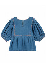 Emile & Ida Emile & Ida - Blouse embroidery - jeans
