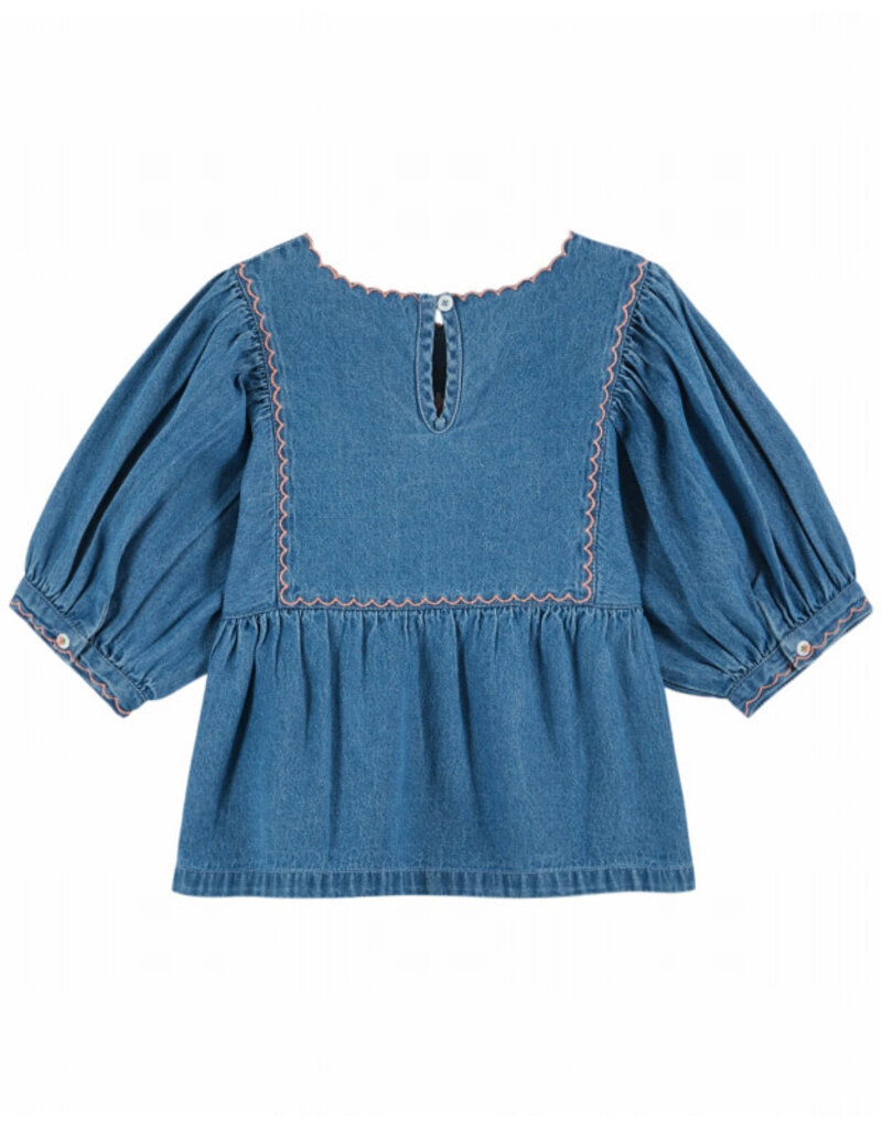 Emile & Ida Emile & Ida - Blouse embroidery - jeans