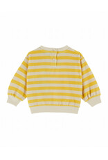 Emile & Ida Emile & Ida - sponse trui- striped geel
