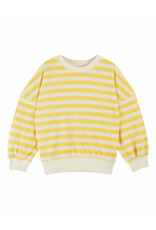Emile & Ida Emile & Ida - sponse trui- striped geel