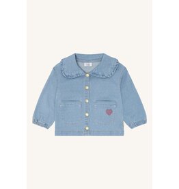 Hust and Claire Hust and Claire- Ely-dotty denim-jeansvestje