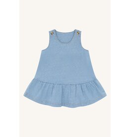 Hust and Claire Hust and Claire - overgooier/jurkje-Dotty-denim