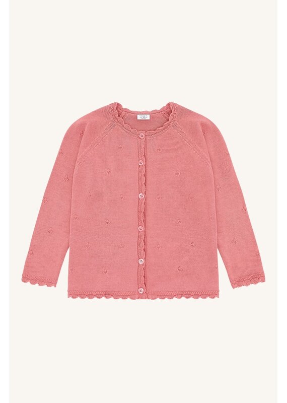 Hust and Claire Hust and Claire - Cardigan-sorbet-gehaakt