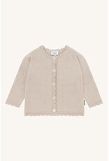Hust and Claire Hust and Claire - Cardigan-beige-gehaakt