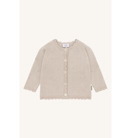 Hust and Claire Hust and Claire - Cardigan-beige-gehaakt
