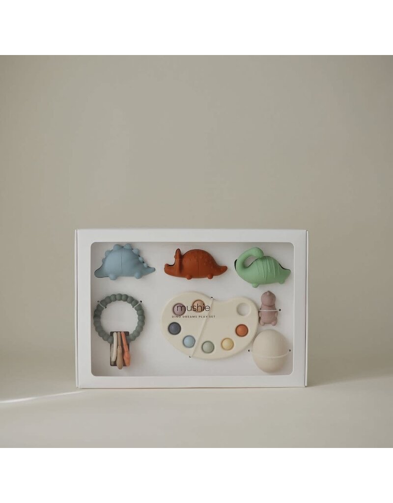 Mushie - Giftbox - Dino Dreams