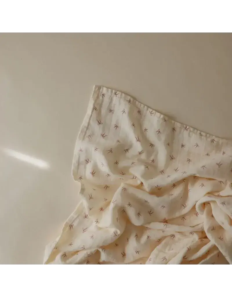 Mushie Mushie - Tetradoek 120 x 120cm - Bows